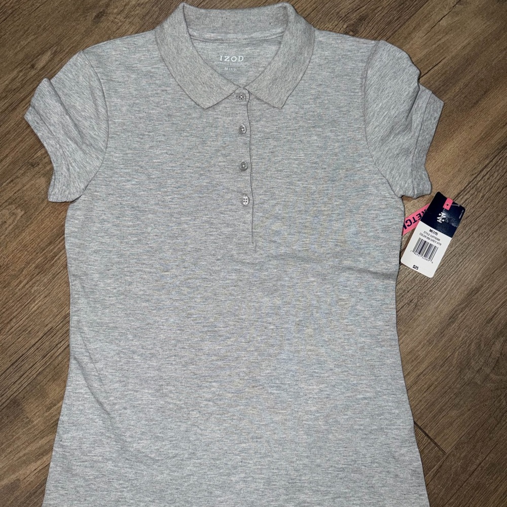 Izod Heather Gray Polo Shirt